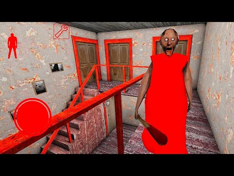 Granny Game Horror Escape Gameplay | Red Granny 😲😅 Ep 54