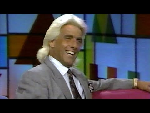 Ric Flair - RARE Funny Playful interview on TNN 