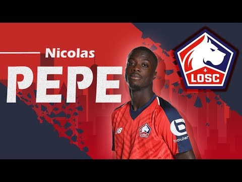 NICOLAS PEPE - The Showman Speed, Skills, Goals & Assists - 2018/2019