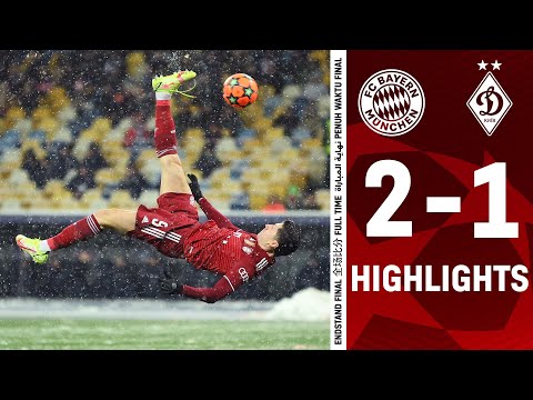 Tremendous Bicycle Kick by Lewandowski 😍💥 | Dynamo Kiev - FC Bayern 1:2 | Highlights | UEFA CL