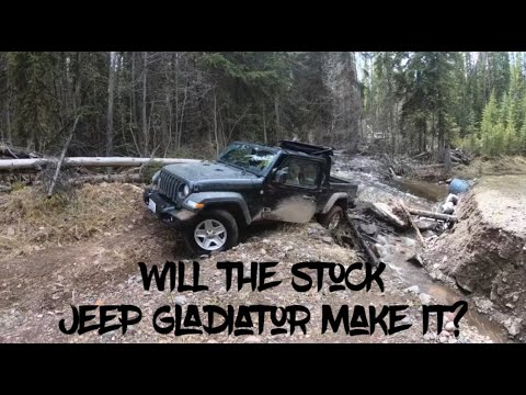 2020 Jeep Gladiator Stock Off-road Test
