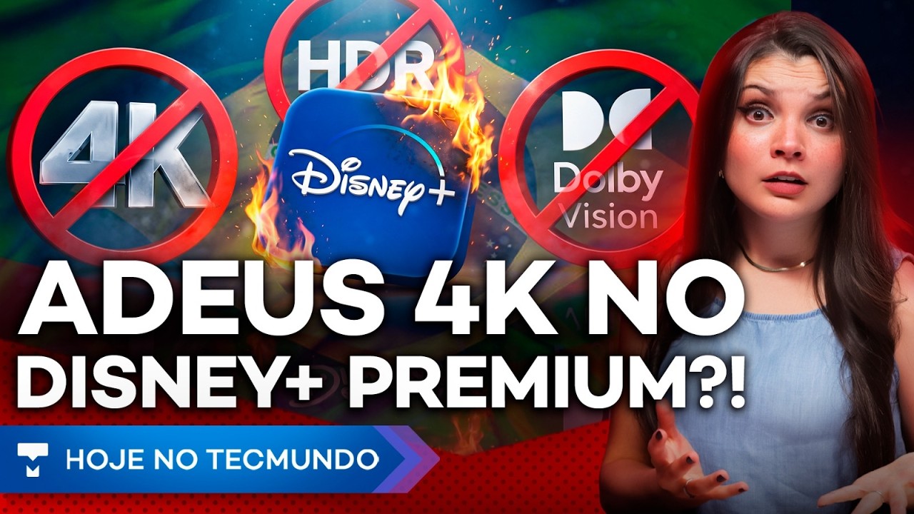 DISNEY+ PIORA IMAGEM E MANTÉM PREÇO?! VIVO + STARLINK CHEGAM AO BRASIL! SAMSUNG, IPHONE, SIRI AI e +