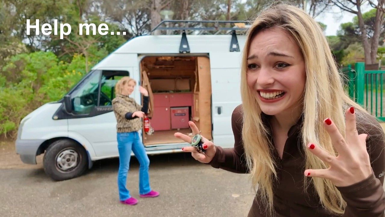 Can I survive van life with my mum?😂 || van life chore day 🚐
