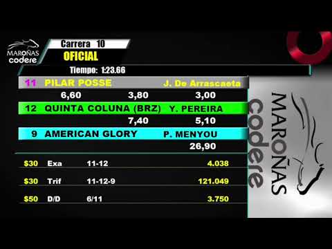 CARRERAS MARONAS 24 DE OCTUBRE 2020- WWW.MARONASONLINE.COM