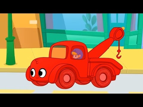 Tow Truck Animation With Morphle