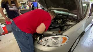 AOR 2006 Impala P0446 purge solenoid replacement