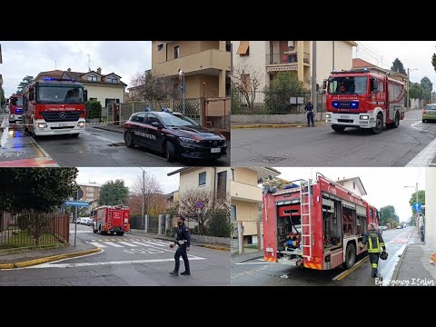 Incendio appartamento a Muggiò, l'intervento dei soccorritori