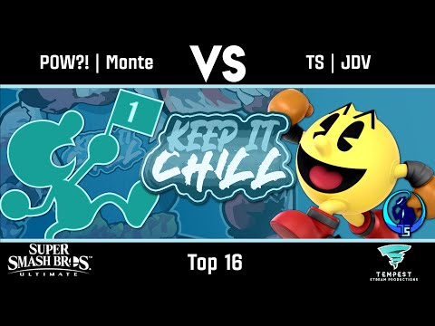 POW?! | Monte (Game & Watch) vs TS | JDV (Pac-Man) - Top 16 - Keep It Chill #5