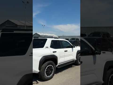 2025 Toyota 4Runner Hybrid 4WD in White for sale at Forbes Waterloo Toyota in Waterloo, ON