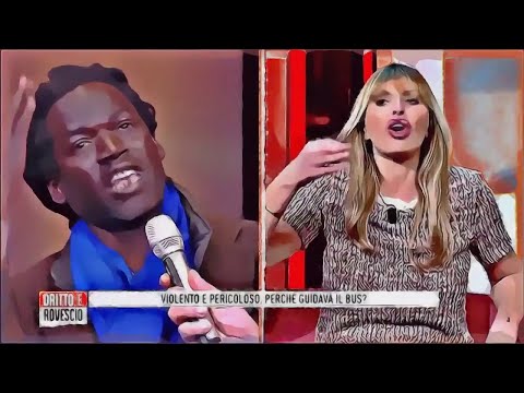 Il Jingle Alessandra Mussolini - Modou Gueye: "lei condanna?" - La Corte per La Zanzara