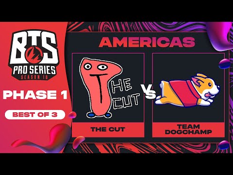 The Cut vs DogChamp Game 1 - BTS Pro Series 10 AM: Phase 1 w/ Kmart & ET