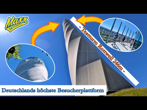 Testturm  Rottweil | Deutschlands höchste Besucherplattform | TKE | 2025