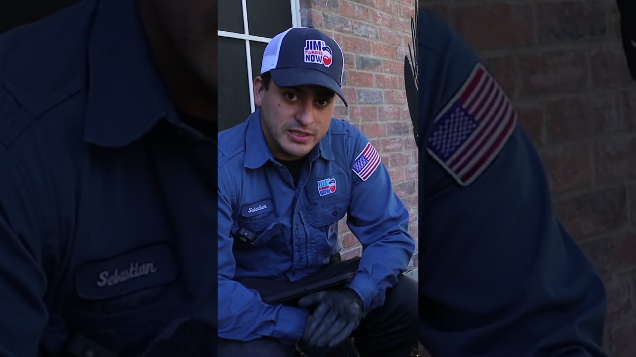 Hydrostatic test basics to test for leaks☝️#plumbing #dallasplumbing #plumbingrepair #plumber