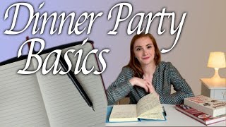 Menu planning basics | My Top Tips | Dinner Party Series