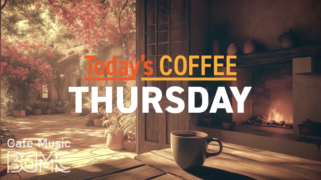 Step Out to a Sunlit Patio ☕ Garden Cafe Jazz to Slow Down & Refocus Your Thursday