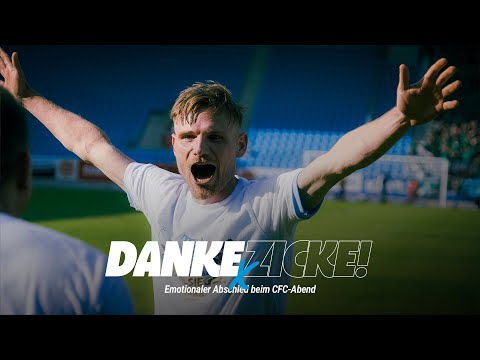 Chemnitzer FC | Danke, Zicke! – Emotionaler Abschied beim CFC-Abend