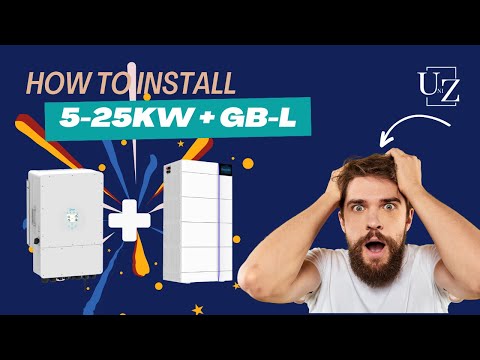 Deye GB-L M4.0 + HV-инвертор 5–25 кВт — монтаж