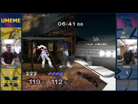 UMeMe 54 - Ginger (Falco) vs Parzival (Marth) - WQF