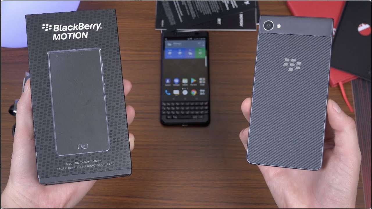 BlackBerry Motion Unboxing!