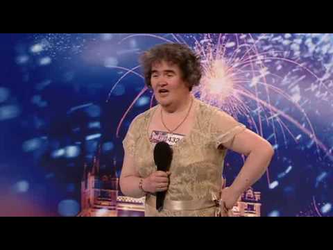 SUSAN BOYLE "I DREAMED A DREAM" BRITAINS GOT TALENT 2009 (SINGER) (HD)