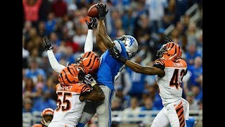 Calvin Johnson micd up (his last ever game)