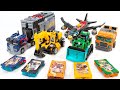 Metal CardBot Metal Trucker Buster Gallon Dexter Fleta Z Heavy Iron Transformers Vehicle Robot Toys