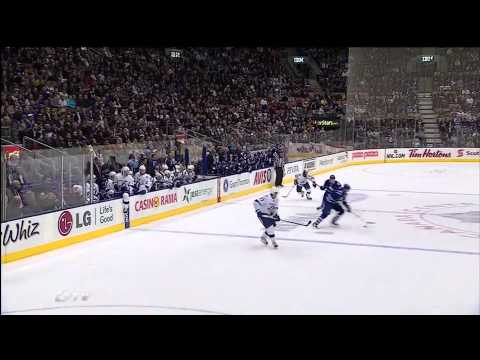 Dion Phaneuf Scores in OT - Lightning @ Leafs - 04/05/2012