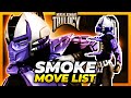 SMOKE MOVE LIST Mortal Kombat Trilogy MKT
