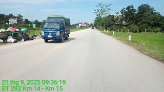 Km14  Km15,T9 ĐT 292