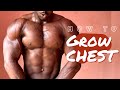 How to grow your chest