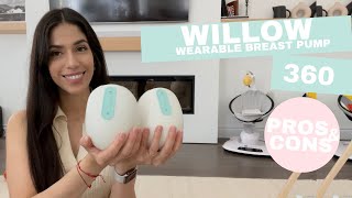 WILLOW 360 WEARABLE BREAST PUMP | TWIN MOM | UNBOX + PROS & CONS