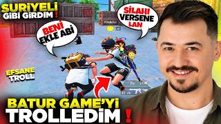 BATUR GAME’Yİ SURİYE GİBİ TROLLEDİM - PUBG MOBİLE