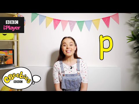 Learn letter "p" with Evie and Dodge | Phonics | CBeebies House