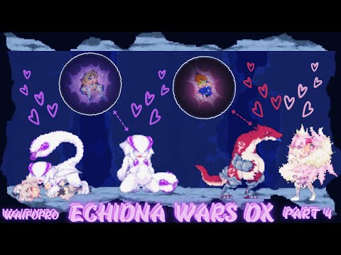 CLIMBING THE MOUNTAIN IS DIFFICULT FOR GIRLS - Echidna Wars DX #4 - WaiFuPro 👰👸👯👱 😈👿👹👺🗻