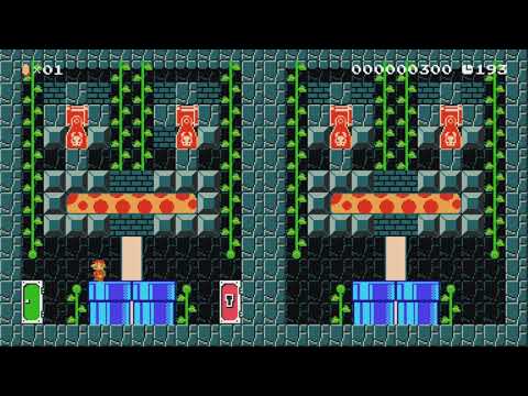 ➝★ Spot The Difference ☆⭠ by kickthePJ - Super Mario Maker 2 - No Commentary 1bw