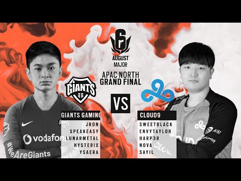Giants Gaming vs Cloud9 // APAC Six August 2020 Major – North Division Grand Final