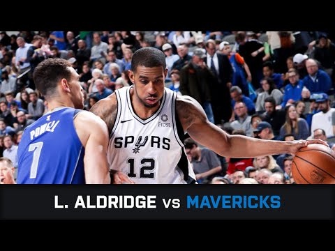 LaMarcus Aldridge's Highlights: 28 PTS, 3 AST, 1 BLK, 1 STL at Mavericks (12.03.2019)