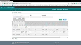 How to view/download payment report in CMS