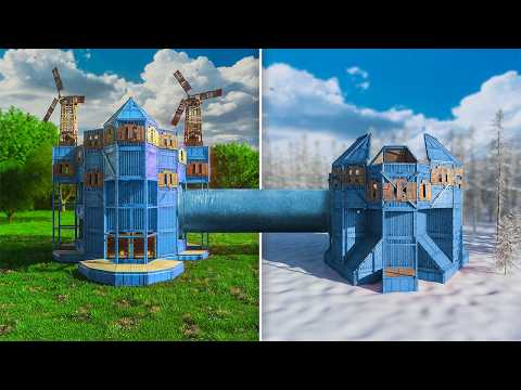 I Built the Smartest Unraidable Base Using Pipes