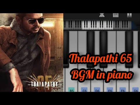 #Thalapathi 65- Thalapathi 65 BGM in piano/music by Nimalesh/by SK MADDY