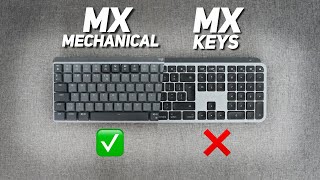 FIGHT! LOGITECH MX Mechanical vs MX Keys! Sound test and more