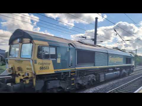 Freightliner Class 66 no: 66523 @ Northallerton (4D87) 25/09/2025.