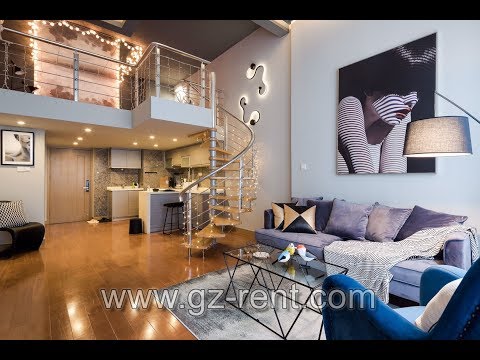 Amazing apartment on 2 floors for rent in Guangzhou