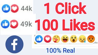How To Get Auto Facebook Likes.Unlimited Reaction On Facebook.Real FB Likes 2021