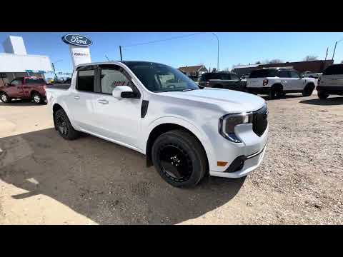 2026 Ford Maverick Lobo High AWD SuperCrew in White for sale at HomeField Ford in Raymond, AB