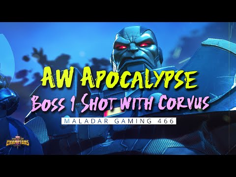 AW Apocalypse Boss 1 Shot - Marvel Contest of Champions