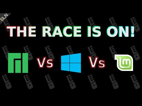 Install Wars! Linux Mint vs Windows 10 vs Manjaro