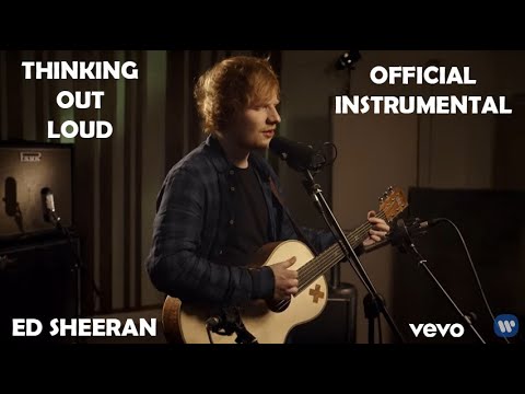 Ed Sheeran - Thinking Out Loud (official instrumental)