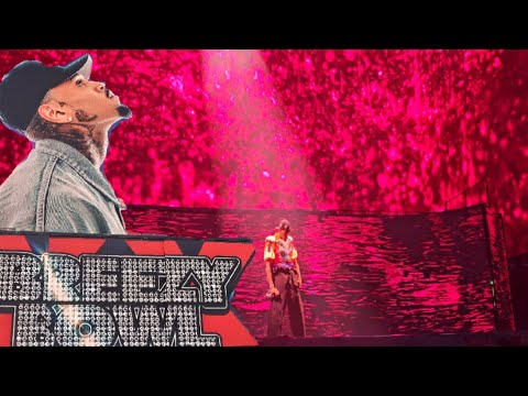Chris Brown Breezy Bowl XX Full Concert - London. Sat 21st June 2025. Front Row VIP Gold Circle B.