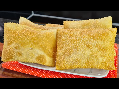 VOCÊ NÃO VAI ACREDITAR COMO E FEITO ESSE PASTEL DE FEIRA